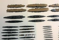 1/2400 Ships Imperial Japanese Fleet WWII Lot 252