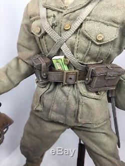 1/6 Bbi Custom Imperial Japanese Navy Marine Arisaka & Flag+stand Ww2 Dragon DID