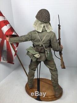 1/6 Bbi Custom Imperial Japanese Navy Marine Arisaka & Flag+stand Ww2 Dragon DID