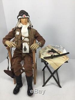 1/6 Bbi Imperial Japanese Navy Zero Fighter Pilot Chair&table Dragon DID Ww2 Rc