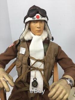 1/6 Bbi Imperial Japanese Navy Zero Fighter Pilot Chair&table Dragon DID Ww2 Rc