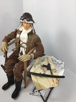 1/6 Bbi Imperial Japanese Navy Zero Fighter Pilot Chair&table Dragon DID Ww2 Rc