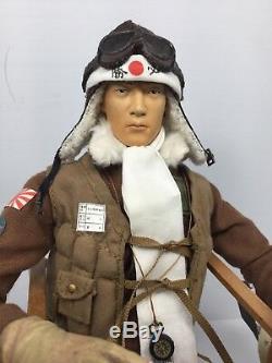 1/6 Bbi Imperial Japanese Navy Zero Fighter Pilot Chair&table Dragon DID Ww2 Rc