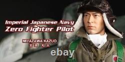 1/6 DID 3R Imperial Japanese Navy Zero Fighter Pilot Miyazawa Kazuo JP628
