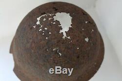 100% Original WW2 IMPERIAL JAPANESE HELMET RELIC BATTLE OF GUADALCANAL