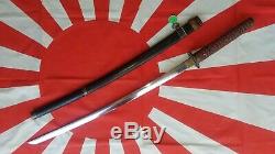 100% Original World War II Japanese Imperial Army Officers Signed Samurai Sword
