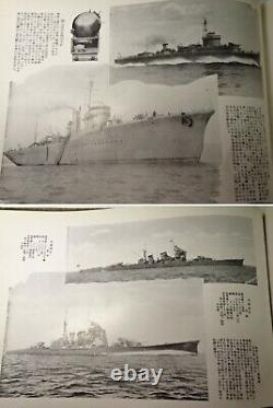 1934 Imperial Japanese Navy Photo Album WWII Era Military Ships Aircraft