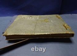 1935 Imperial Japanese Army Photo Album WW2 Military Life War History Book