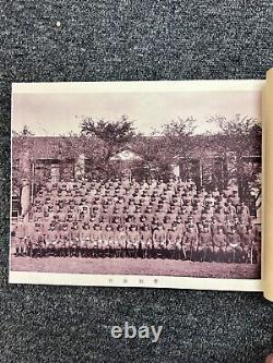 1940 Japanese Imperial Army Booklet Showa 15 Roster Student Training Group