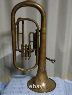 1941-1945 WWII Imperial Japanese Navy & Army Band Euphonium OGURA Antique TOKYO