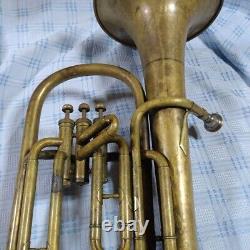 1941-1945 WWII Imperial Japanese Navy & Army Band Euphonium OGURA Antique TOKYO