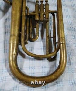 1941-1945 WWII Imperial Japanese Navy & Army Band Euphonium OGURA Antique TOKYO