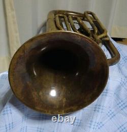 1941-1945 WWII Imperial Japanese Navy & Army Band Euphonium OGURA Antique TOKYO