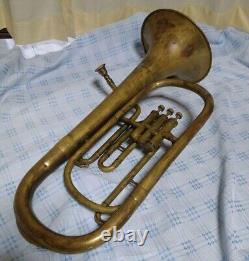 1941-1945 WWII Imperial Japanese Navy & Army Band Euphonium OGURA Antique TOKYO