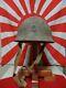1941 Japanese World War Ii Ww2 Imperial Navy Landing Helmet Withliner Showa 16