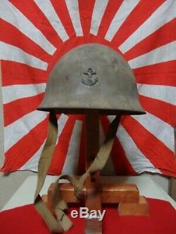 1941 Japanese World War II ww2 Imperial Navy Landing Helmet withliner Showa 16
