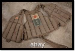 1943 WW2 Japanese Imperial Pilot Vest Lifejacket Kamikaze withName, painted f l a+