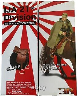 3R Imperial Japanese Army 21st Division Major Ito Hirobumi&Saddle 1/6 Figure NEW