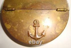 9.3 cm Ashtray Imperial Japanese Navy Officer WW II Army Militaria Antique Used