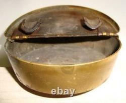 9.3 cm Ashtray Imperial Japanese Navy Officer WW II Army Militaria Antique Used