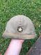 Aged Ww2 Imperial Japanese Army Helmet Cover Sword Hat