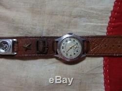 Antique Japanese Army WW2 World War 2 Officer's Watch Wristwatch Imperial Japan