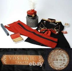 Antique original imperial japanese ceremonial uniform set for officer suits