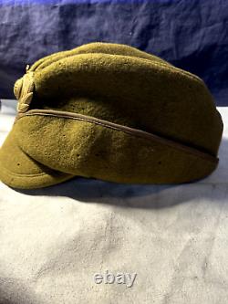 Authentic WW2 Japanese Imperial Army High Officer Hat Cap