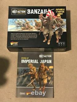 Banzai! Imperial Japanese Starter Army + Army Book NEW Bolt Action
