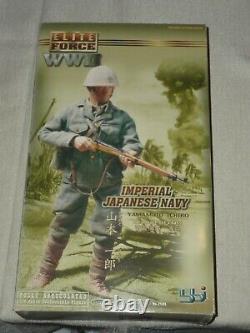 Bbi Elite Force Wwii 1/6 Scale Imperial Japanese Navy Yamamoto Ichiro Figure Mib