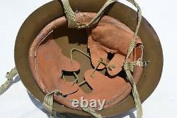 Beautiful Complete Japanese Ww 2 Imperial Army Helmet Great Original Conditions