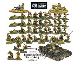 Bolt Action WGB-START-08 WWII Banzai! Imperial Japanese Starter Army Warlord NIB