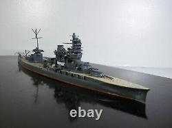 Built 1/700 Water Line Wwii Imperial Japanese Battleship Hyuga