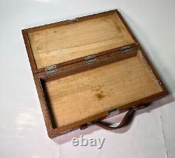 Crystal Set Wood Storage Box WWII Japanese Imperial Army Model 94 Mark 32 4 5 6