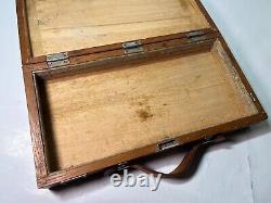 Crystal Set Wood Storage Box WWII Japanese Imperial Army Model 94 Mark 32 4 5 6