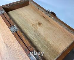 Crystal Set Wood Storage Box WWII Japanese Imperial Army Model 94 Mark 32 4 5 6