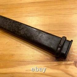 Former Japanese Army Imperial Japanese Army Iron Scabbard FROM JAPAN