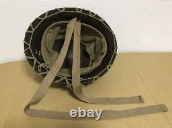 Former Japanese Army Iron Helmet Replica WW2 Imperial Navy Military #03
