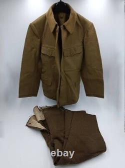 Former Japanese Army Uniform Jacket Pants Set WW2 Imperial Military Navy #02