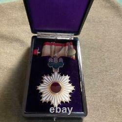 Former Japanese Army beautiful Medal WW? Imperial army antique military navy