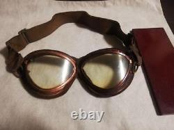 Former Japanese Navy Flight goggles Original! WW? Imperial army military IJA IJN