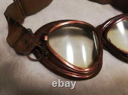 Former Japanese Navy Flight goggles Original! WW? Imperial army military IJA IJN