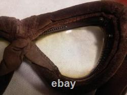 Former Japanese Navy Flight goggles Original! WW? Imperial army military IJA IJN