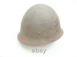 Former Japanese Navy Iron Type 90 helmet Original! WW? Imperial navy military