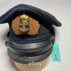 Former Japanese Navy Japanese Navy Lieutenant Hat Genuine WW? Imperial army
