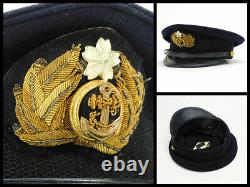 Former Japanese Navy Japanese Navy Lieutenant Hat Genuine WW? Imperial army