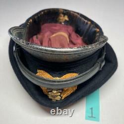 Former Japanese Navy Japanese Navy Lieutenant Hat Genuine WW? Imperial army