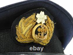 Former Japanese Navy Japanese Navy Lieutenant Hat Genuine WW? Imperial army