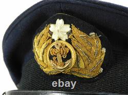 Former Japanese Navy Japanese Navy Lieutenant Hat Genuine WW? Imperial army