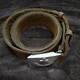 Former Japanese Navy Leather Belt Anchor Mark Ww? Imperial Military Antique